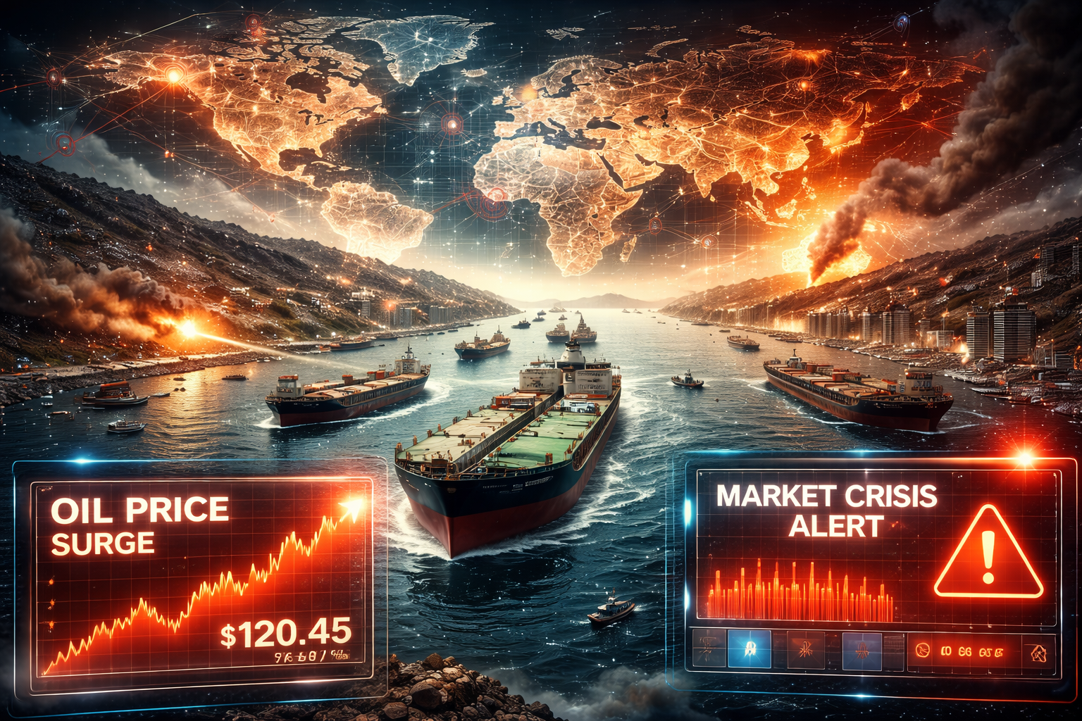 Strait of Hormuz oil crisis April 2026 impact on global oil prices