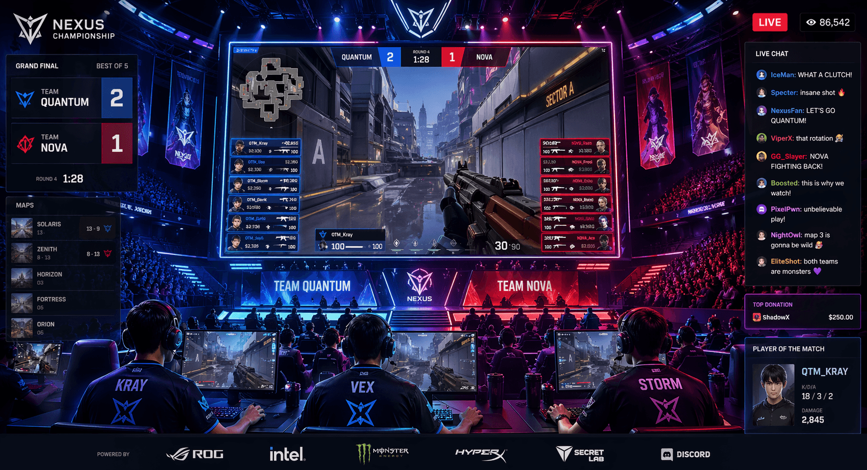 game news etruesports esports tournament and gaming updates dashboard
